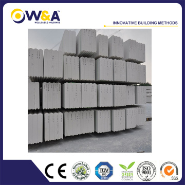 (ALCP-125) China Panel de pared de hormigón exterior ligero AAC y paneles de pared ALC